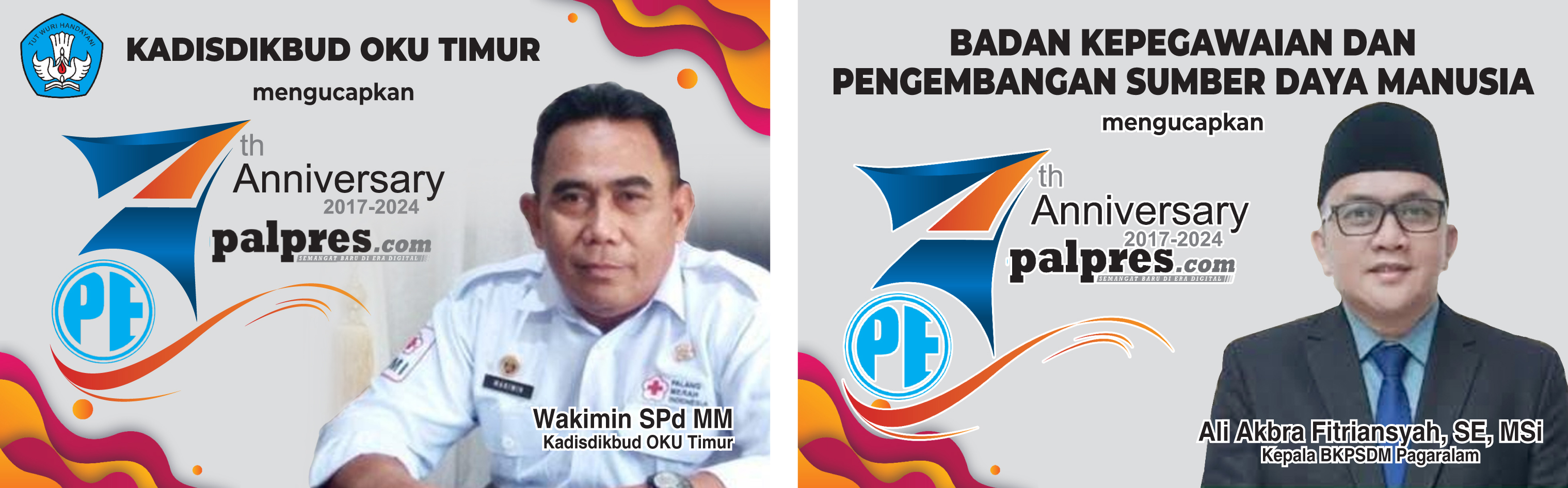 Kadisdik OKUT dan BKPSDM Pagaralam