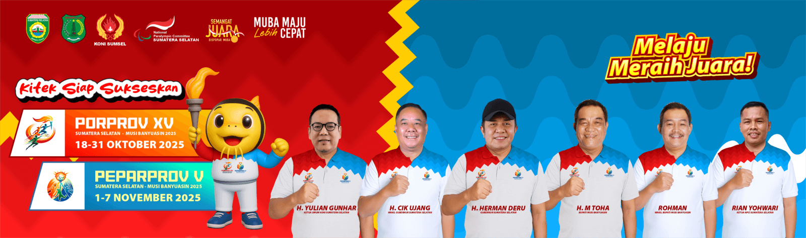 iklan banner porprov xv & peparov v iklan banner porprov xv & peparov v