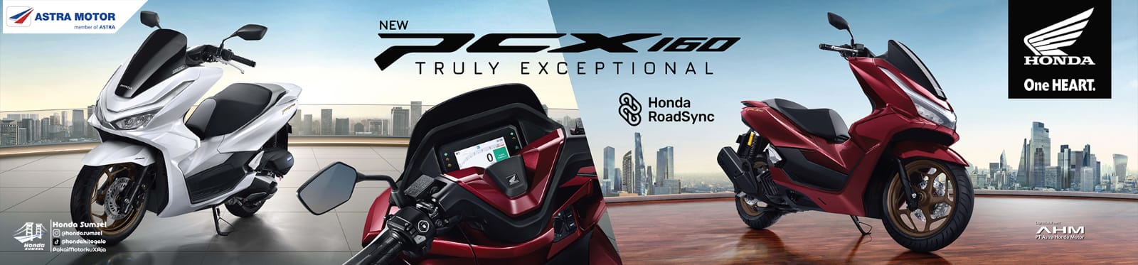 Banner Honda PCX Banner Honda PCX