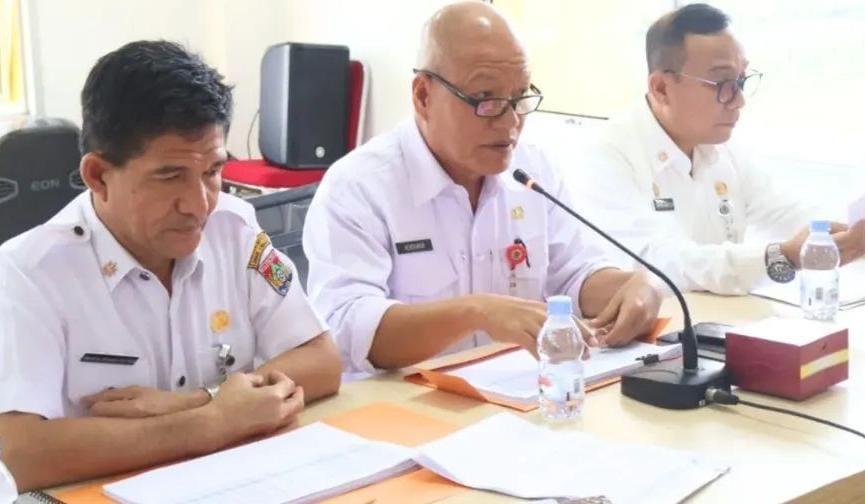 Asisten lll Pemkot Lubuk Linggau Pimpin Rapat Evaluasi MCSP