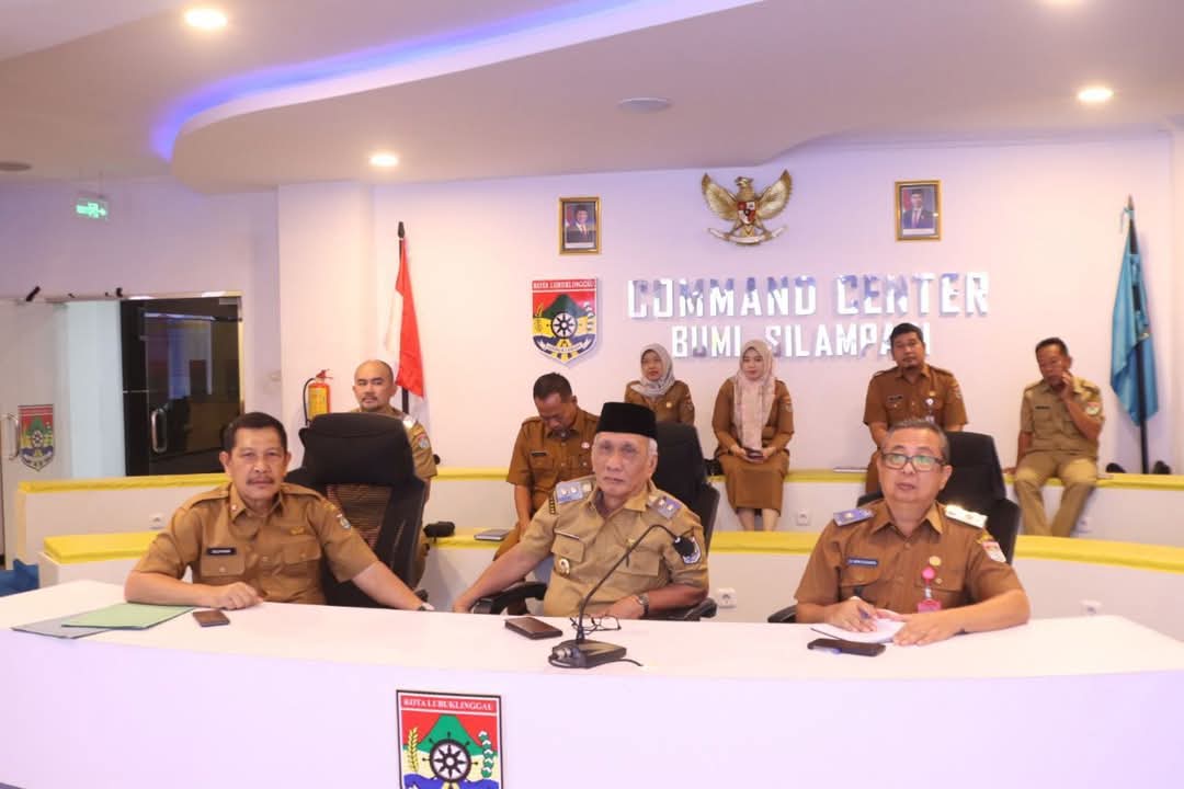 Pemkot Lubuklinggau Ikuti Zoom Meeting Rakor Pengendalian Inflasi 2025