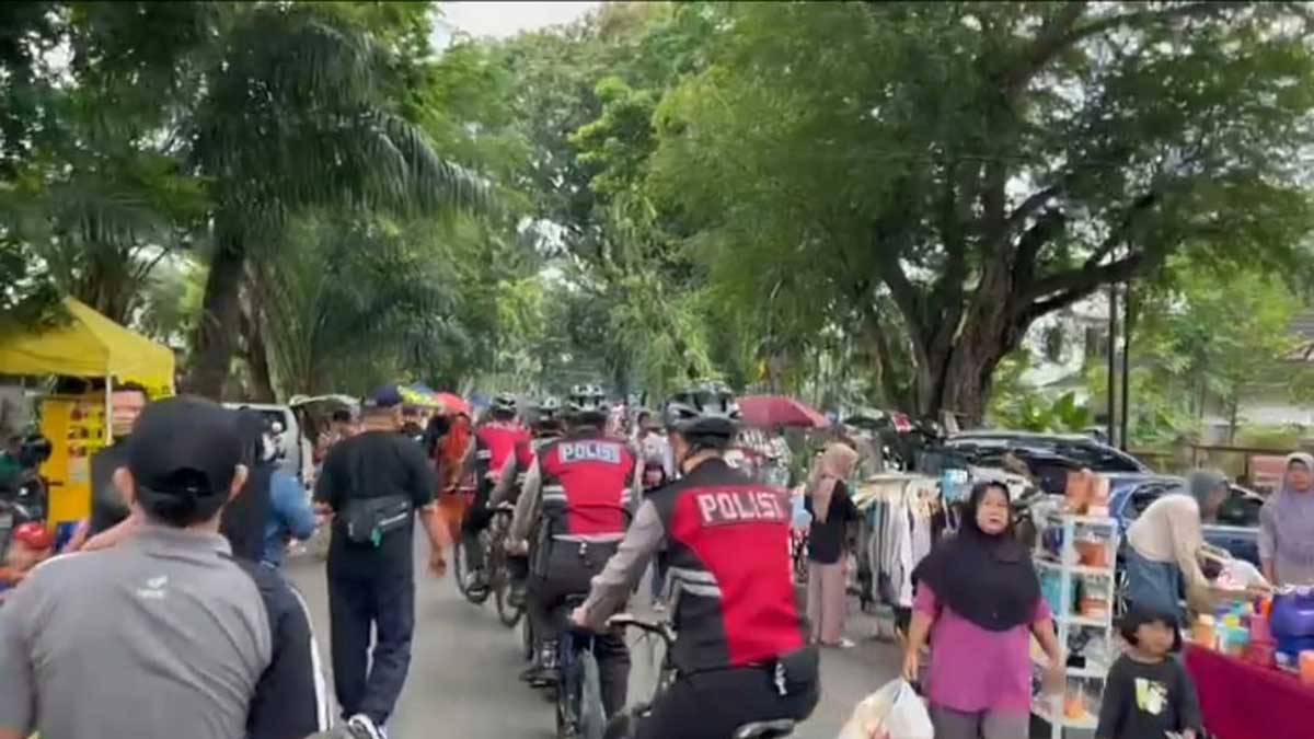 Polda Sumsel Gelar Kegiatan Turjawali dengan Bersepeda dan Jalan Kaki, Ini Lokasinya