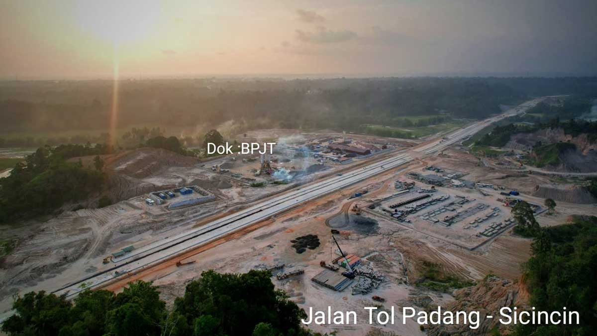 Progres Sudah 40 Persen, Tol Padang – Sicincin Suguhkan Terowongan  dan Keindahan Bukit Barisan 