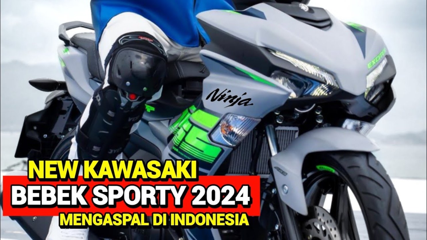 Motor Bebek Sporty New Kawasaki 2024, Siap Mengaspal di Indonesia!