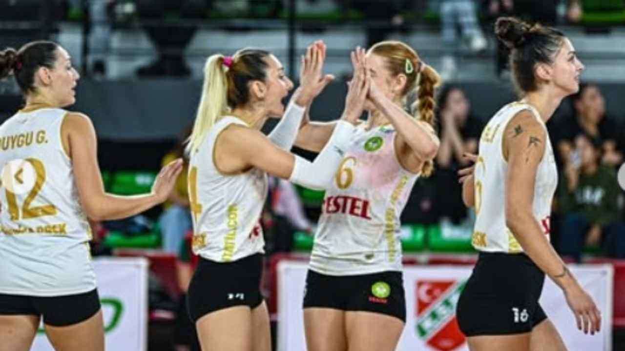 Tanpa Diperkuat Megawati, Manisa BBSK Tumbang di Kandang Pemuncak Kadinlar 1 Ligi