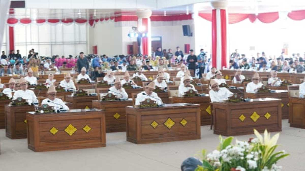 DPRD Ogan Ilir Gelar Rapat Paripurna HUT Ogan Ilir ke 21 Tahun 2025, Acaranya Luar Biasa