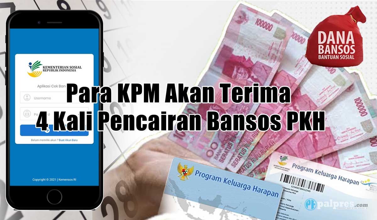 Selamat! Para KPM Akan Terima 4 Kali Pencairan Bansos PKH, Cek Namamu Segera!