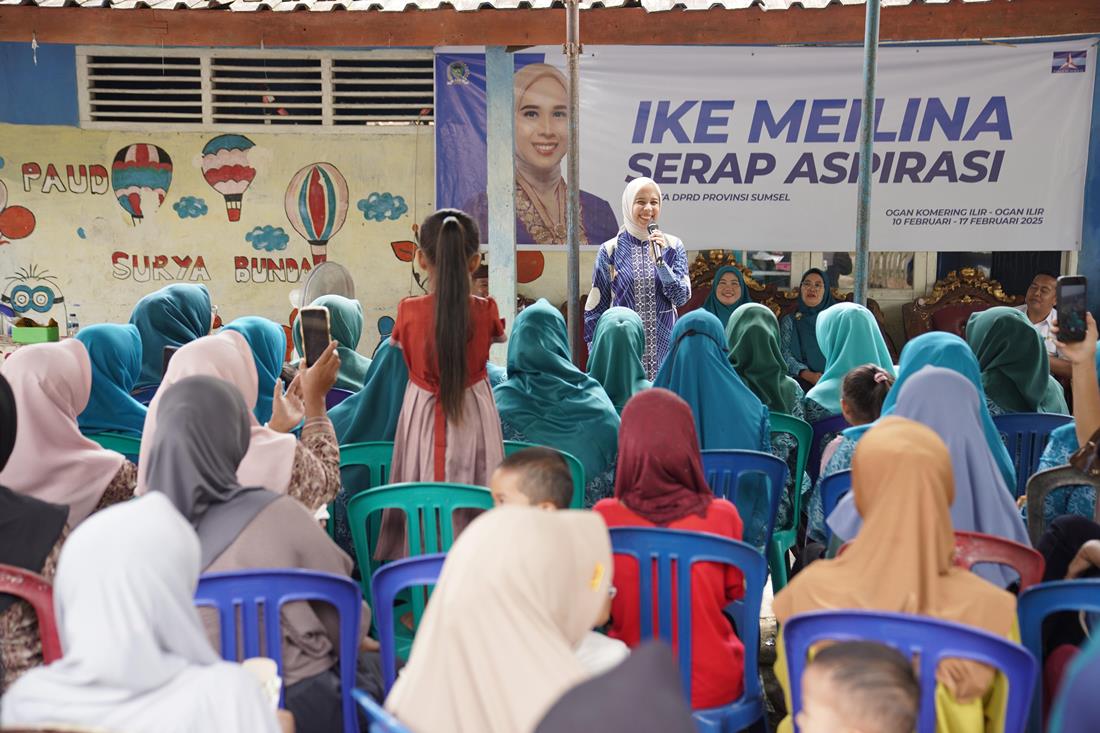 Ike Meilina Siap Perjuangkan Aspirasi Masyarakat Pedamaran dan Tanjung Lubuk OKI