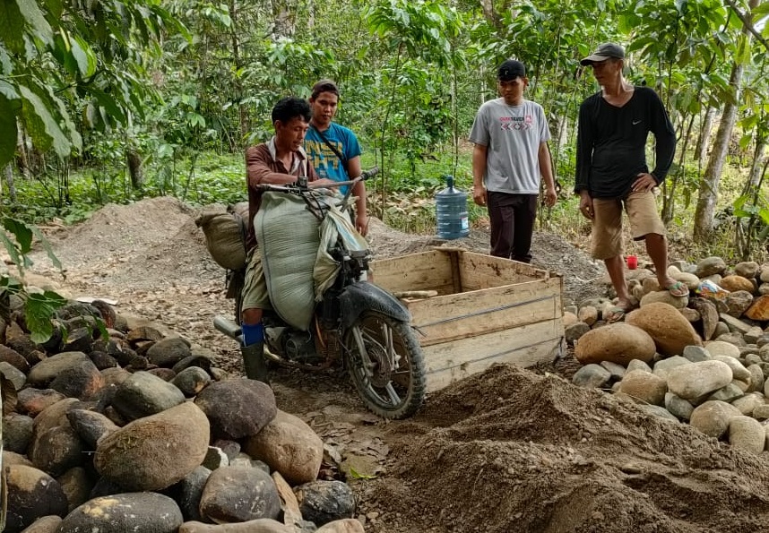  Pemdes Jagabaya Bangun JUT, Sokong Program Ketahanan Pangan