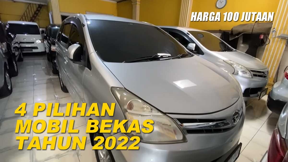 Cari Mobil Bekas Tahun 2022 Harga 100 Jutaan?, Ini 4 Pilihannya 