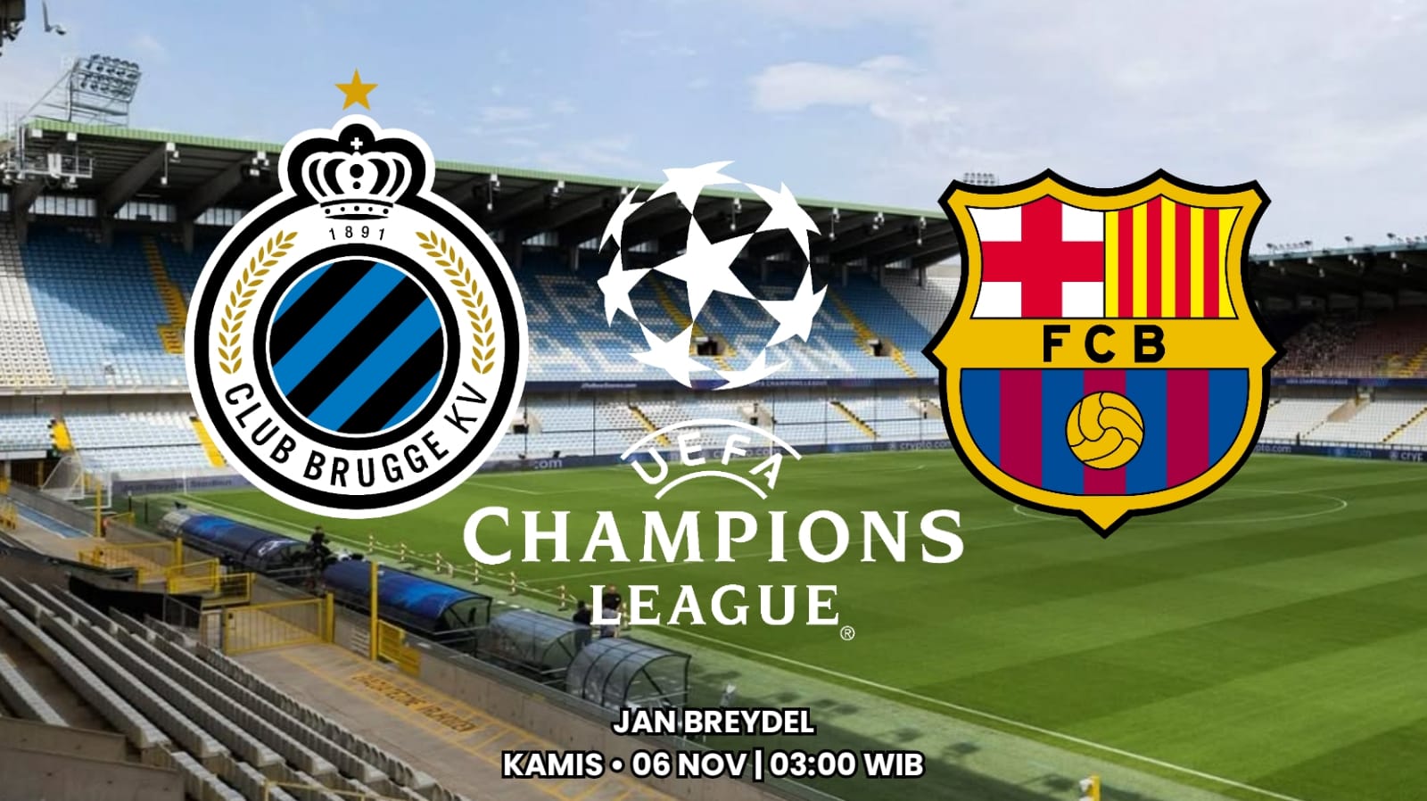 Liga Champions: Club Brugge vs Barcelona - Prediksi, Preview dan Susunan Pemain