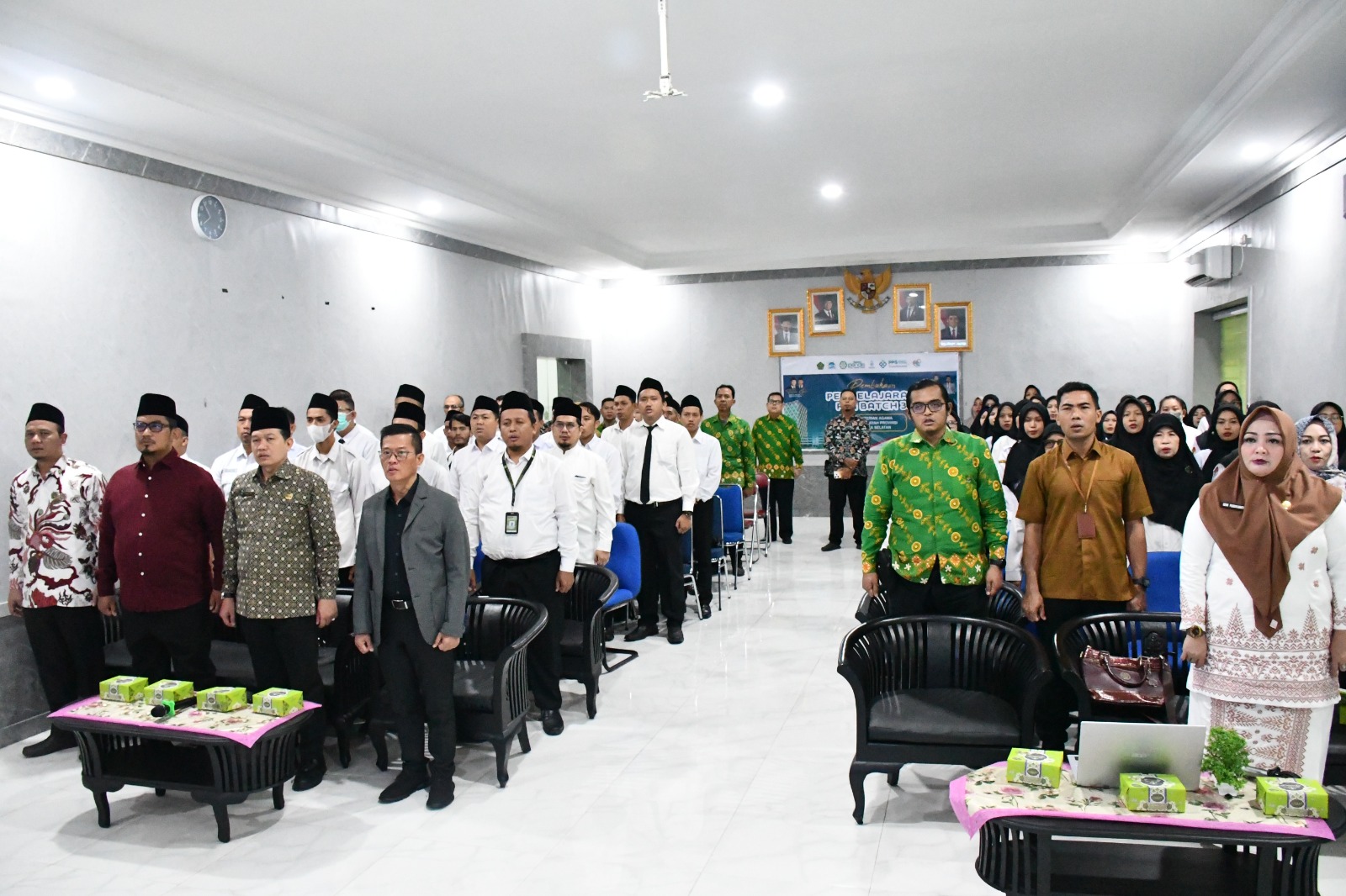 4.066 Guru Agama di Sumsel Ikuti PPG Batch 3, Perkuliahan Perdana Dibuka Secara Hybrid