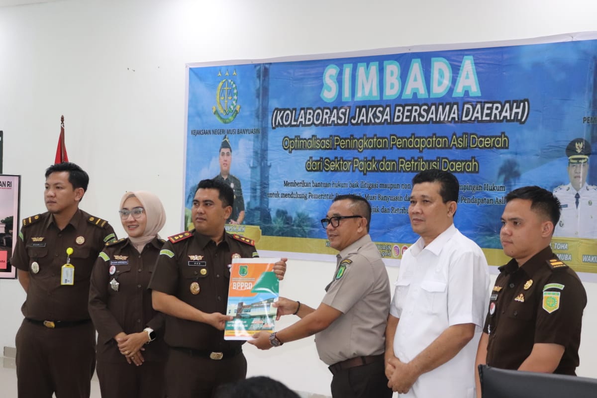 Kejari Muba Kawal Penerimaan Sektor Pajak dan Retribusi Daerah Melalui Program Simbada
