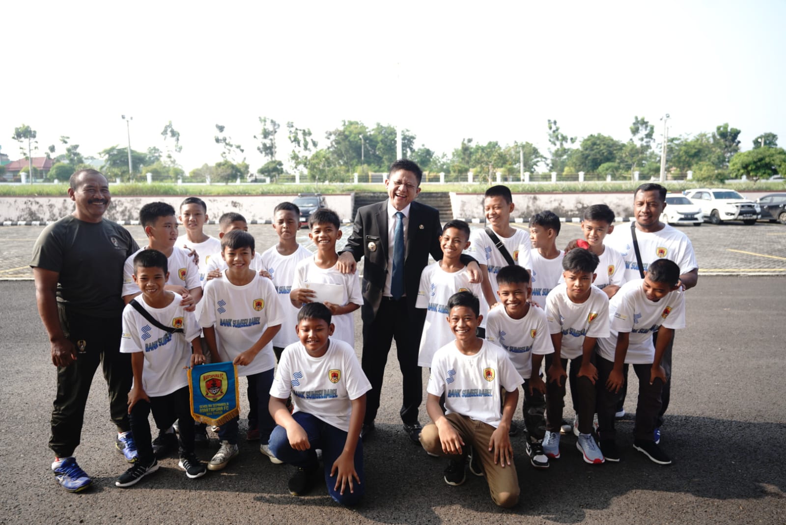Tim U-12 OKU Timur Wakili Sumsel di Liga Sentra Indonesia, Enos Berikan Motivasi Seperti Ini