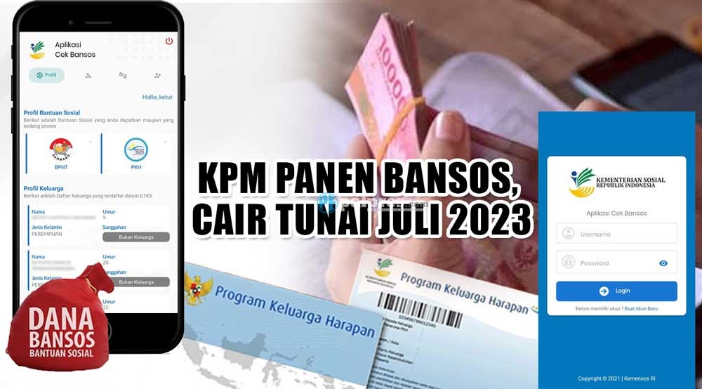 Siap-siap, KPM Panen Bansos, Cair Tunai Juli 2023 