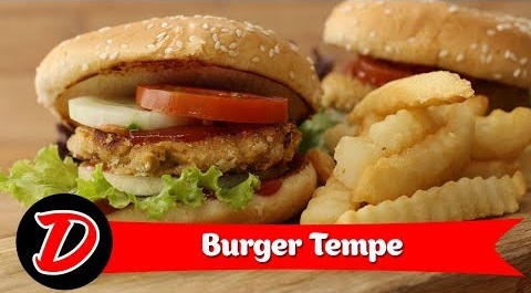 Tidak Kalah Enak dari Burger Daging, Bikin Yuk Burger Tempe Nikmatnya Sampai Ujung Lidah