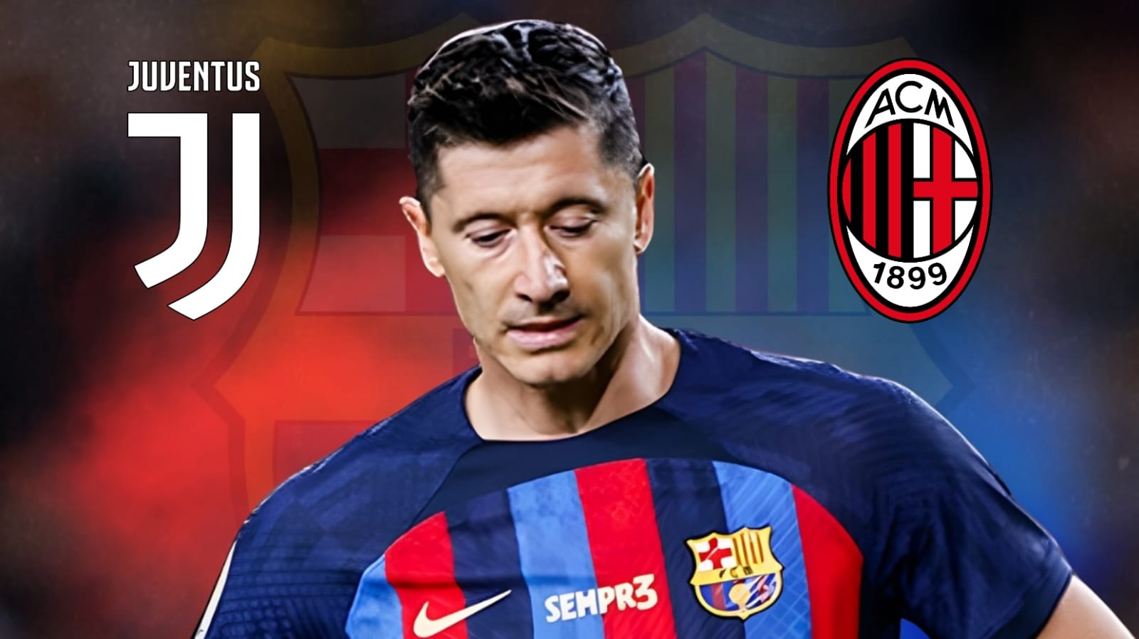Omon-omon Juventus dan Milan Untuk Mendapatkan Lewandowski