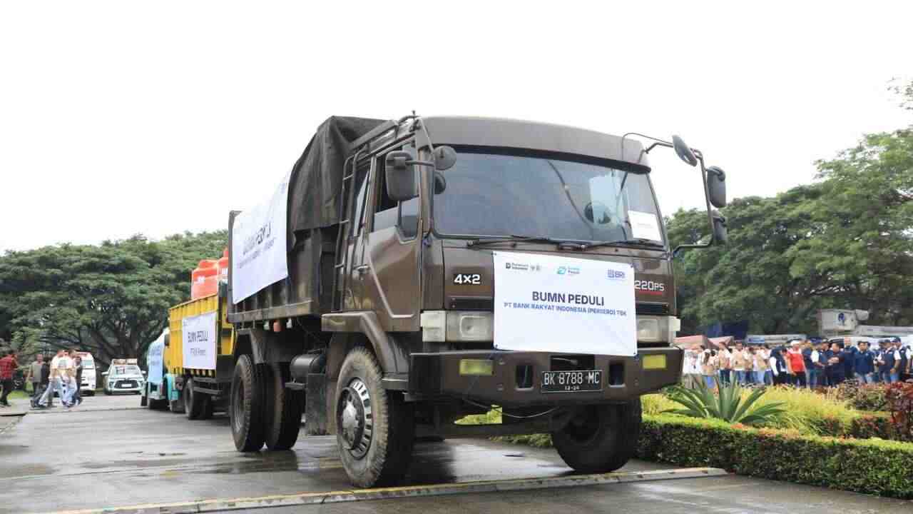 1.066 Relawan dan 109 Truk Danantara Indonesia-BP BUMN Meluncur ke Lokasi Bencana Sumatera