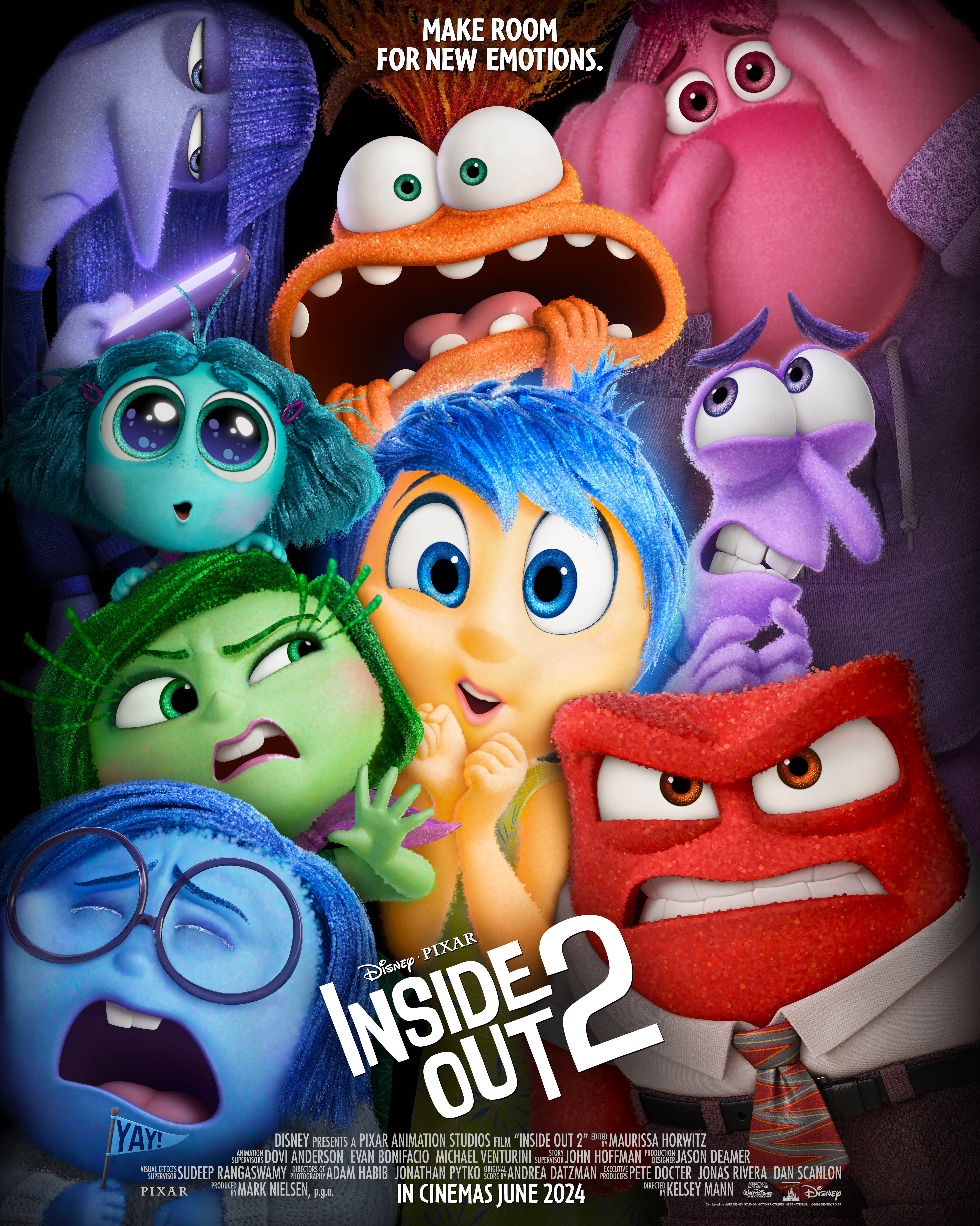 Film Animasi ‘Inside Out 2’ Sudah Tayang di Bioskop Hadirkan Emosi Baru Hiasi Masa Remaja Riley 
