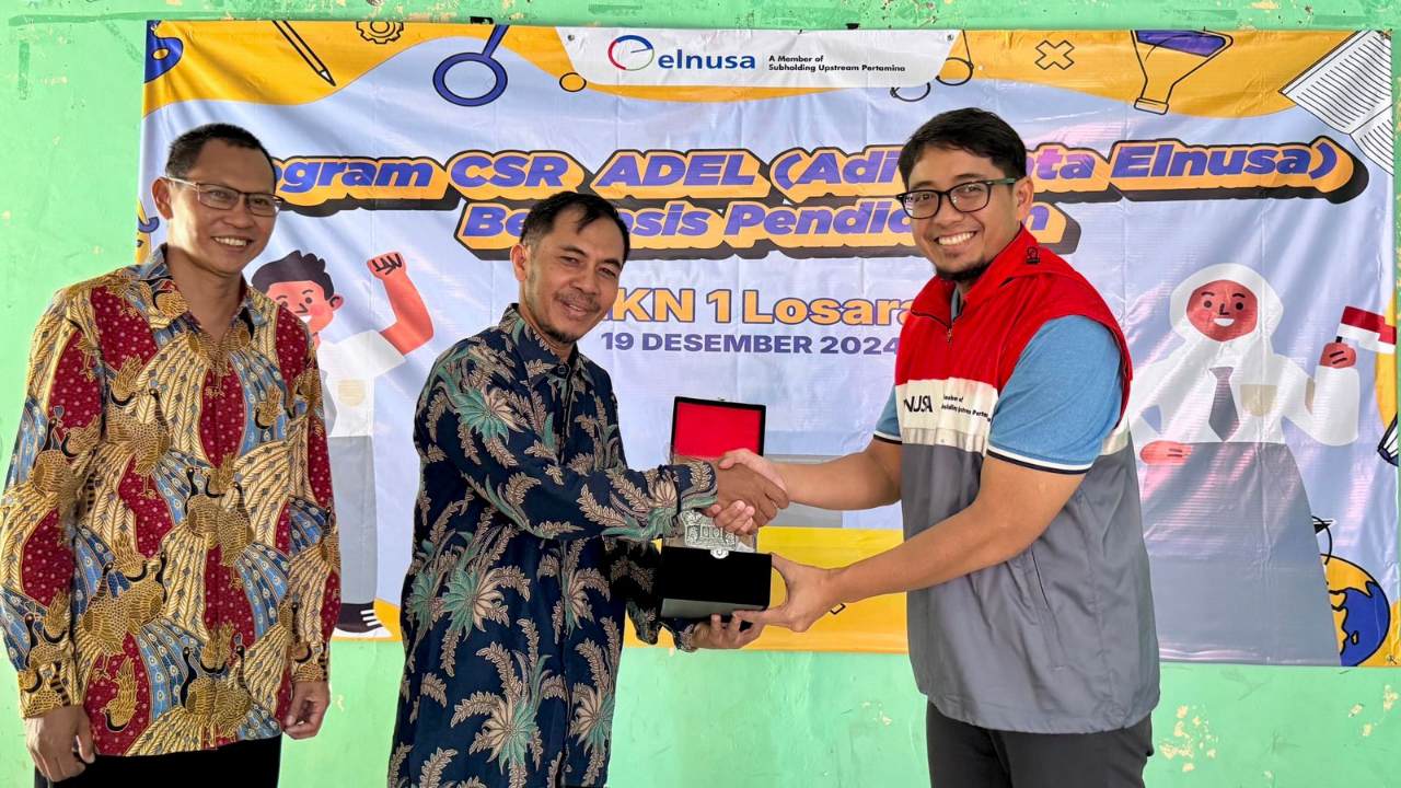 Berikan Edukasi Bagi Generasi Muda, Elnusa Jalankan CSR Adiwiyata Elnusa di Indramayu