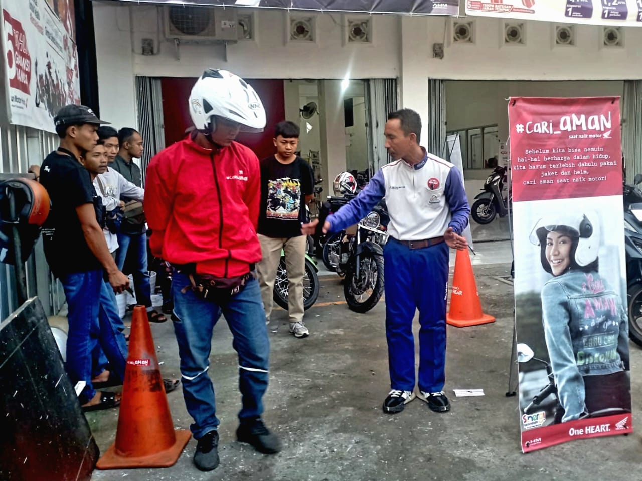 Astra Motor Sumsel Gelar Edukasi Safety Riding ke Komunitas Honda di Lahat