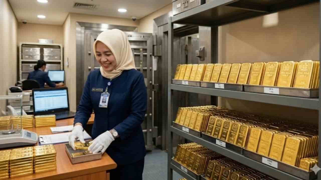 Cek Harga Emas Pegadaian Hari Ini: Galeri24 dan UBS Kompak Turun