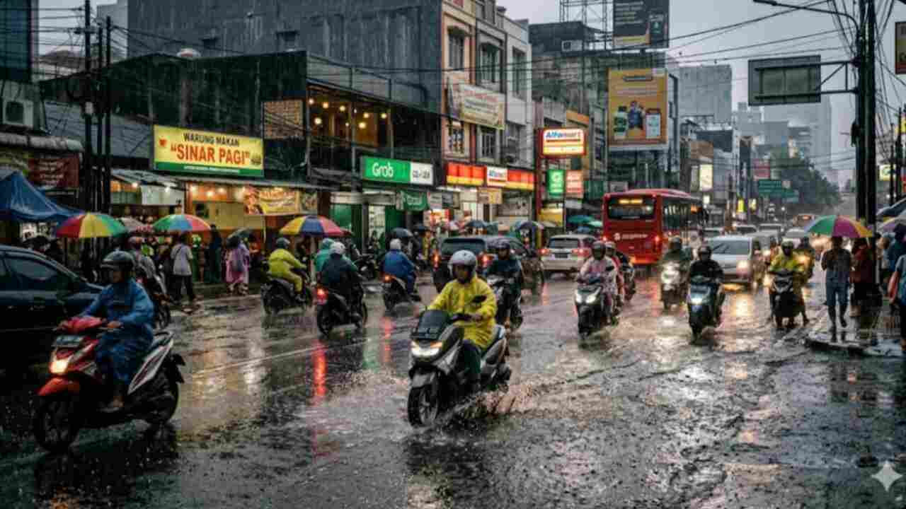 Jangan Lupa Payung! BMKG Prediksi Hujan Guyur Palembang dan Sejumlah Wilayah Sumsel Hari Ini