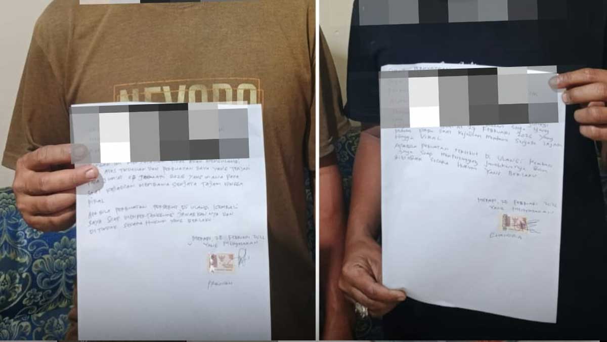 Tak Butuh Waktu Lama, Polsek Merapi Ringkus Dua Pria yang Paksa Sopir Truk Beli Air di Jalan