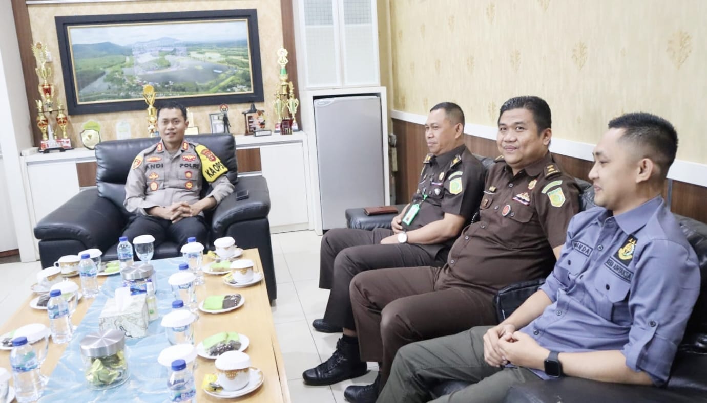 Kapolres Musi Rawas Terima Kunjungan Kerja Plt Kajari Negeri Musi Rawas