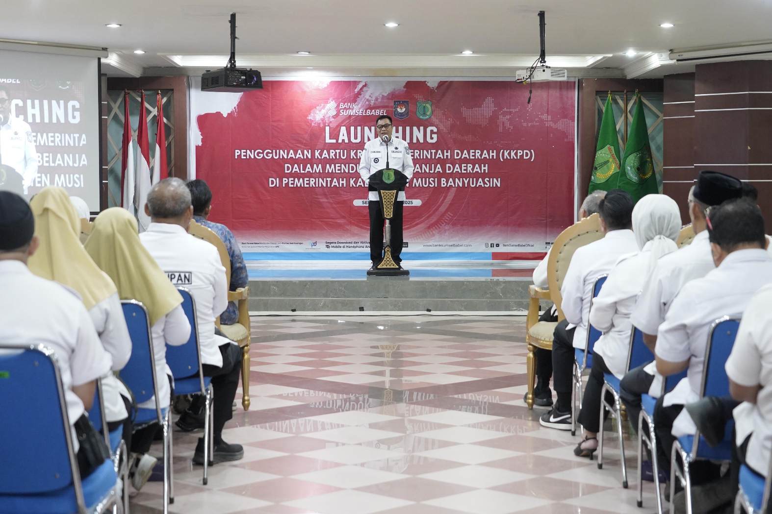 Pemkab Muba Resmi Luncurkan Penggunaan Kartu Kredit Pemerintah Daerah