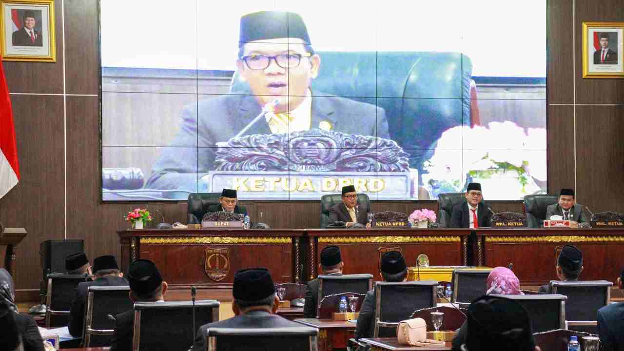 DPRD Tetapkan Rencana Kerja Tahun 2025, Pemkab Muba Beri Apresiasi Ini