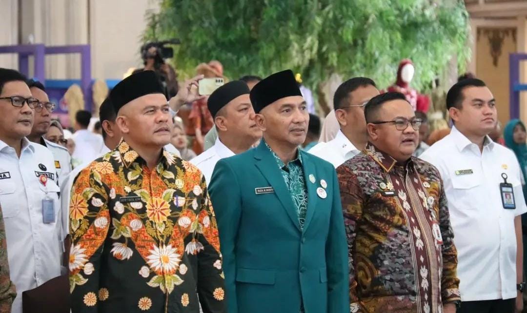 Tim PKK Kabupaten Musi Rawas Hadiri Rakon PKK dan Rakerda Dekranasda 