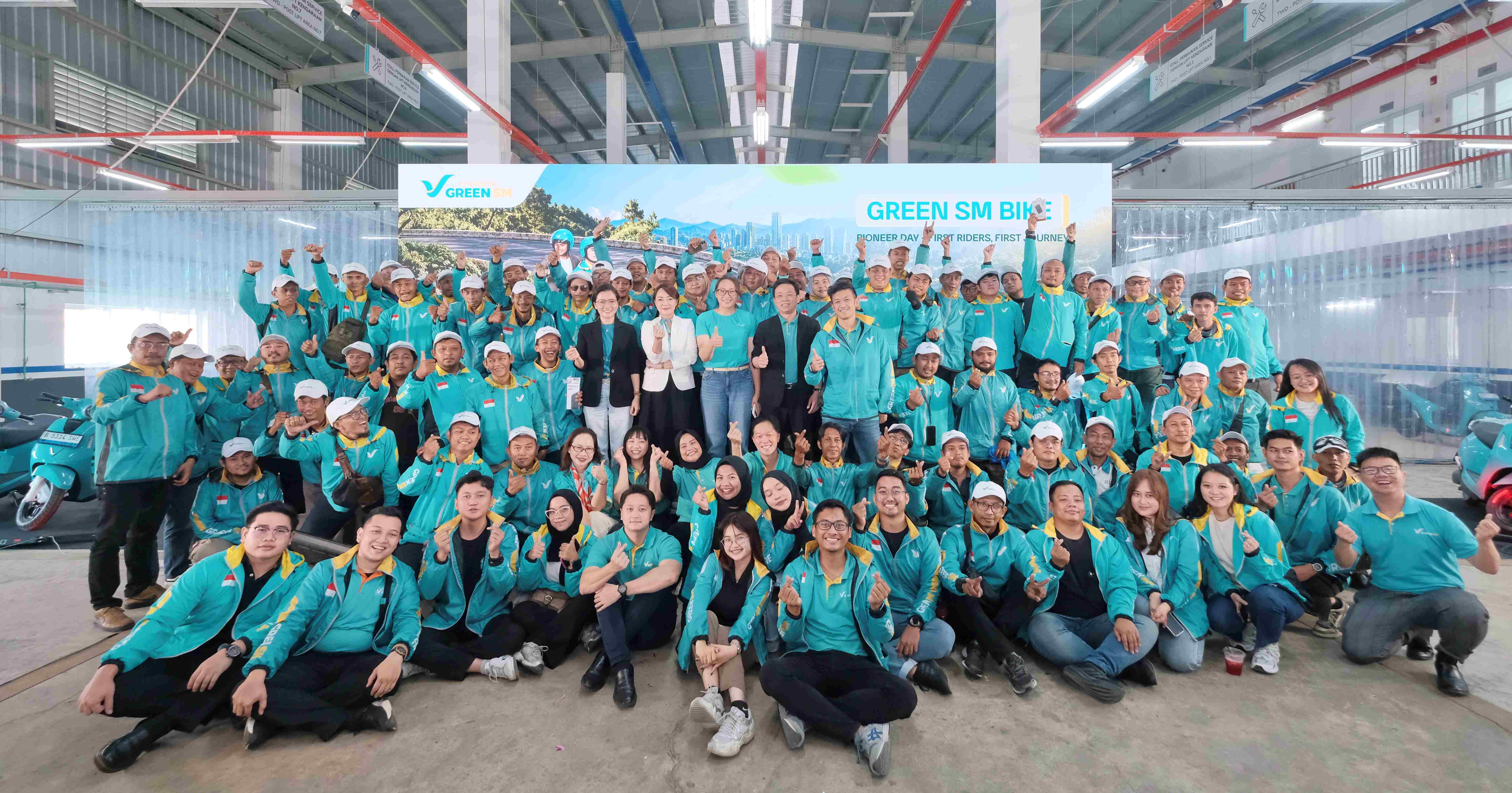 MELEDAG! Green SM Rilis Ojol Listrik VinFast di Jakarta, Diskon 75% dan Bisa Sewa Motor 39 Ribu Sehari!