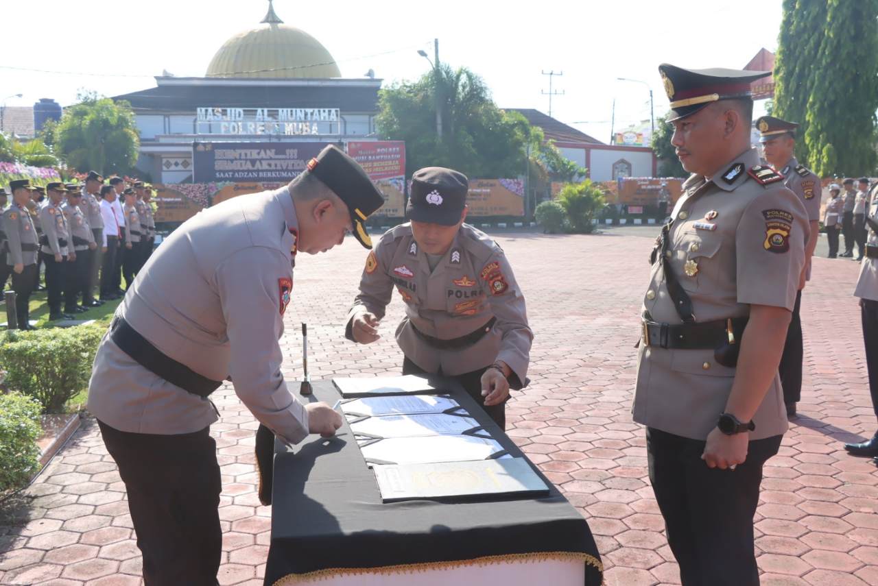 Ditakuti Para Pelaku Kriminalitas, Iptu Dedi Kurniawan Resmi Jabat Kapolsek Sungai Keruh