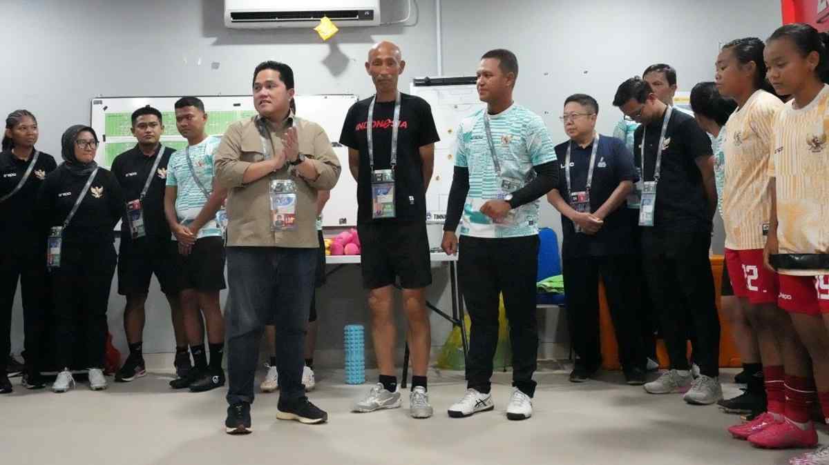 Erick Thohir Beri Dukungan Timnas Putri Indonesia U17, Bidik Jangka Panjang Sepakbola Wanita Indonesia