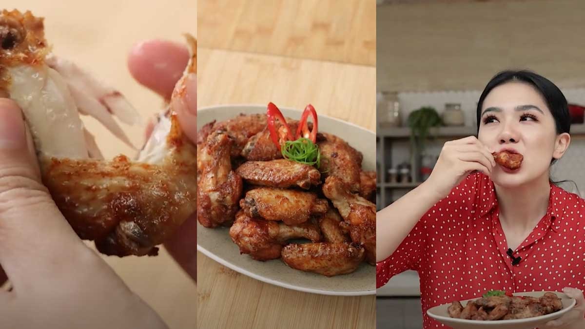 Chicken Wings ala Restoran, Bisa Dibuat Sendiri di Rumah, Berikut Resep dan Cara Membuatnya!