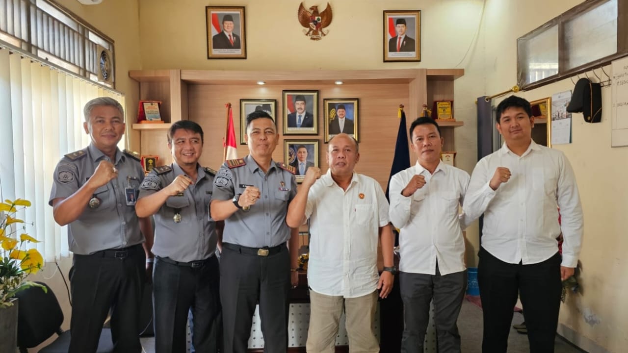 Korwil BIN OKU Kunjungi Rutan Kelas IIB Baturaja, Pererat Silaturahmi dan Sinergitas