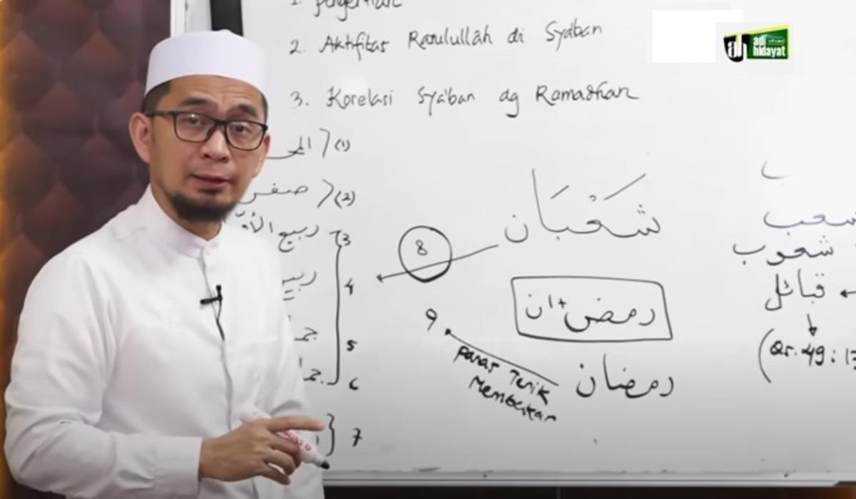 Raih Keistimewaan Puasa di Bulan Sya’ban, Apa Saja? Ini Penjelasan Ustaz Adi Hidayat 