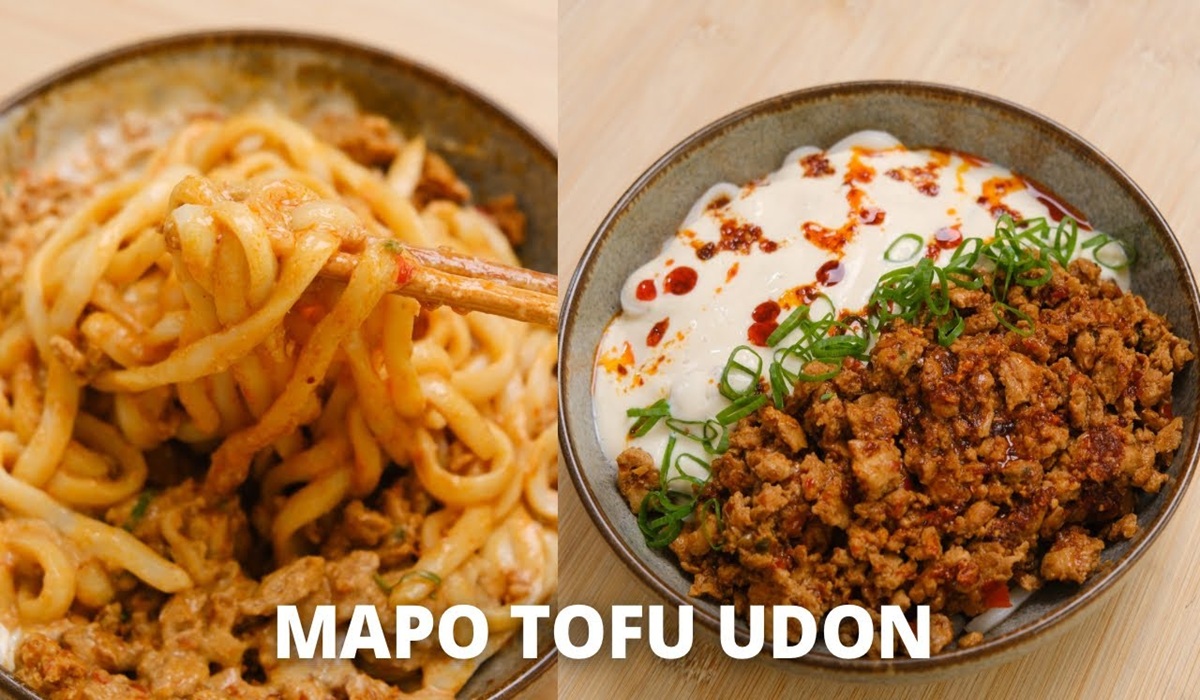 Tanpa Krim, Ini Rahasia Mapo Tofu Udon yang Creamy & Gurih!