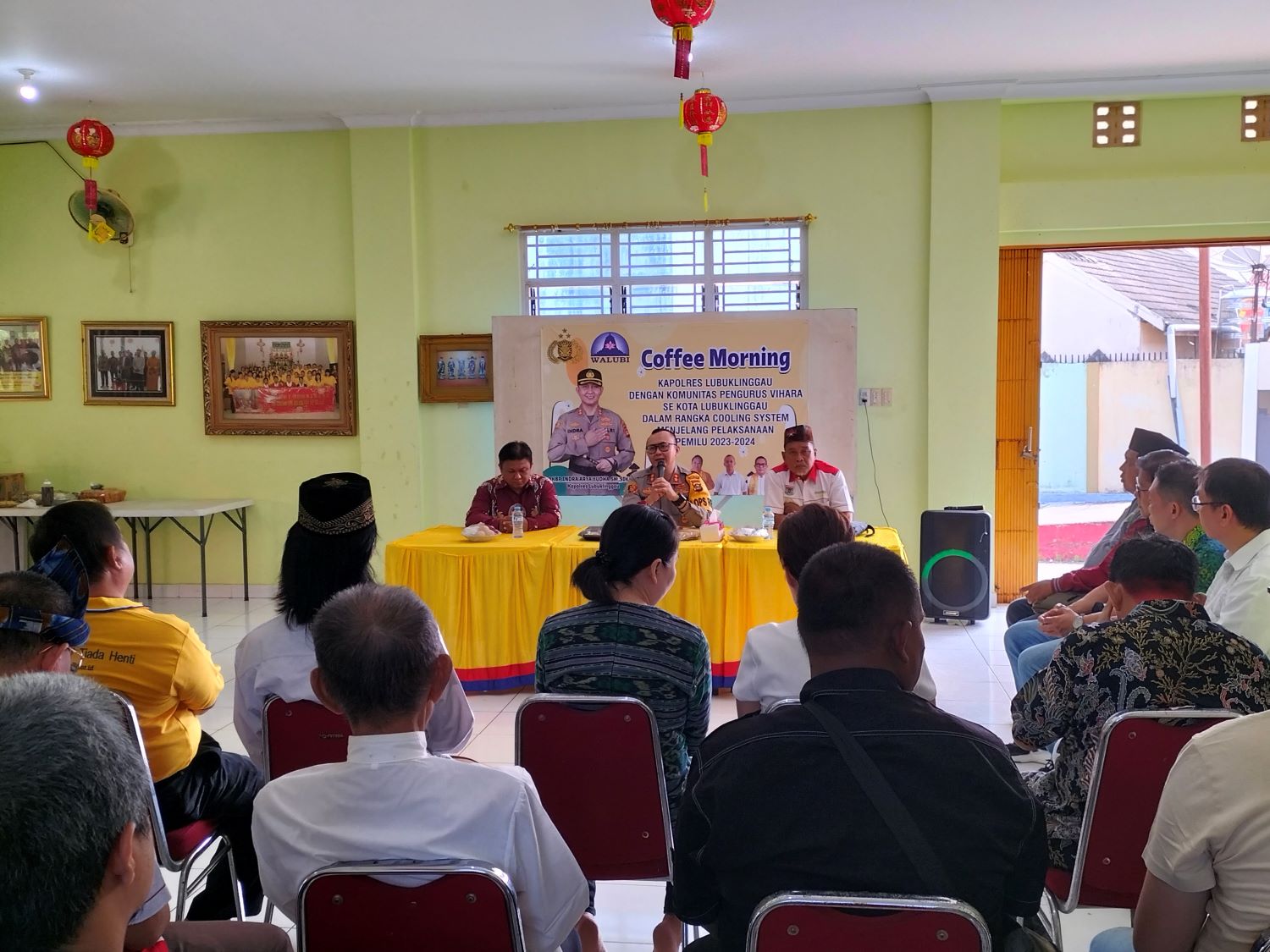 Kapolres Lubuklinggau AKBP Indra Arya Yudha Ajak Umat Beragama Sukseskan Pemilu Serentak 2024