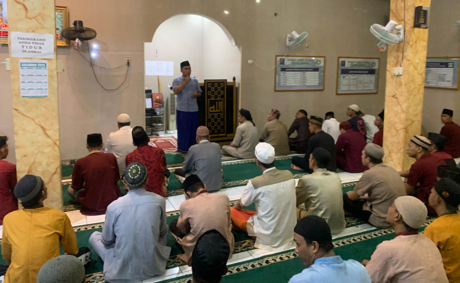 Warga Binaan Lapas Sekayu Gelar Shalat Tarawih Berjamaah di Ramadan 2025
