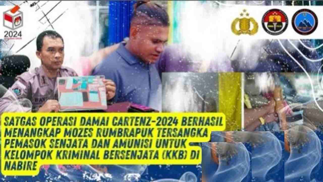 2 Pemasok Senjata dan Amunisi KKB Papua Tertangkap, Ini Tampang Para Tersangka