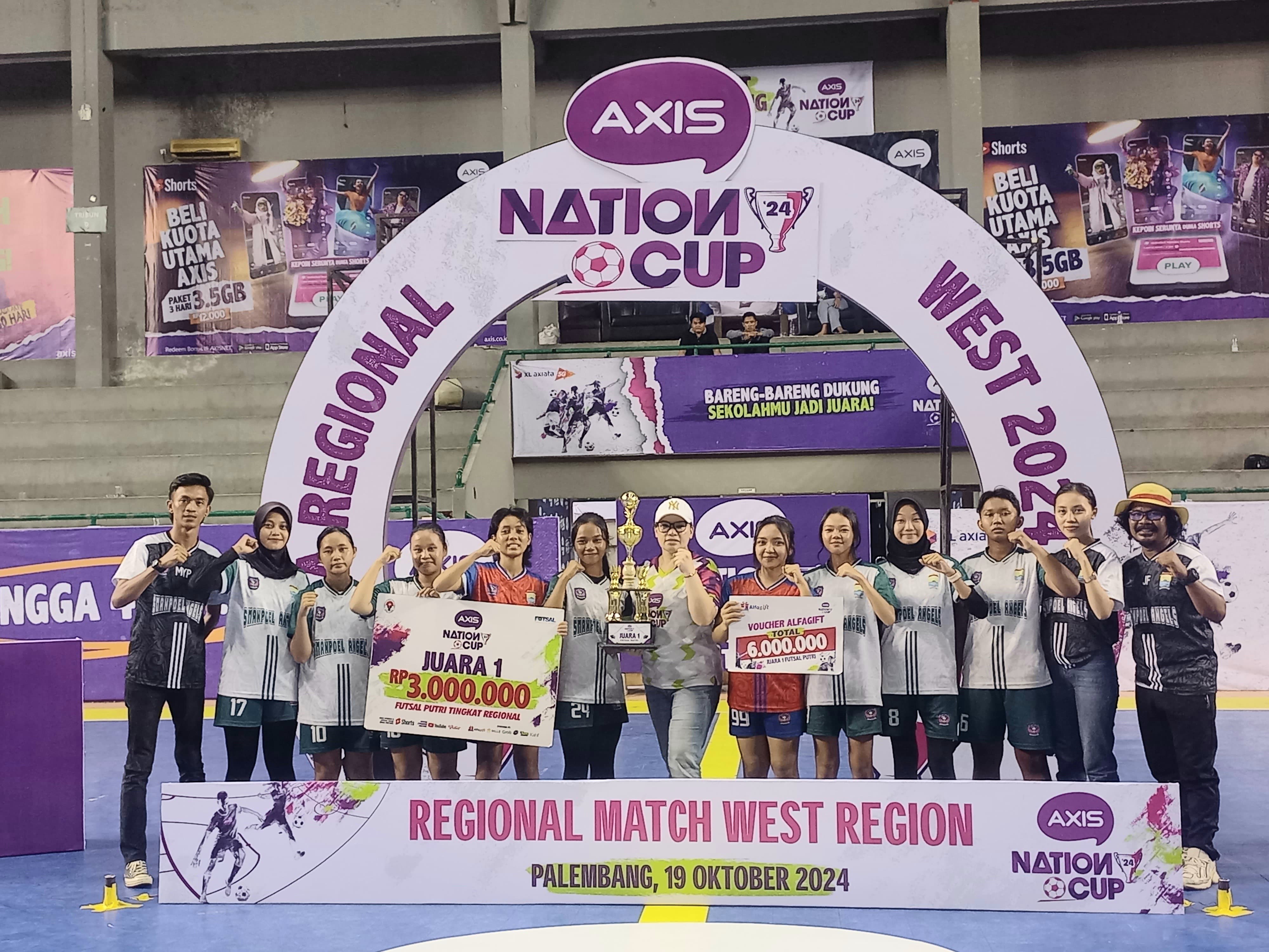 Grand Final AXIS Nation Cup 2024, SMAN 10 Palembang Siap Bertanding di Indonesia Arena GBK Jakarta