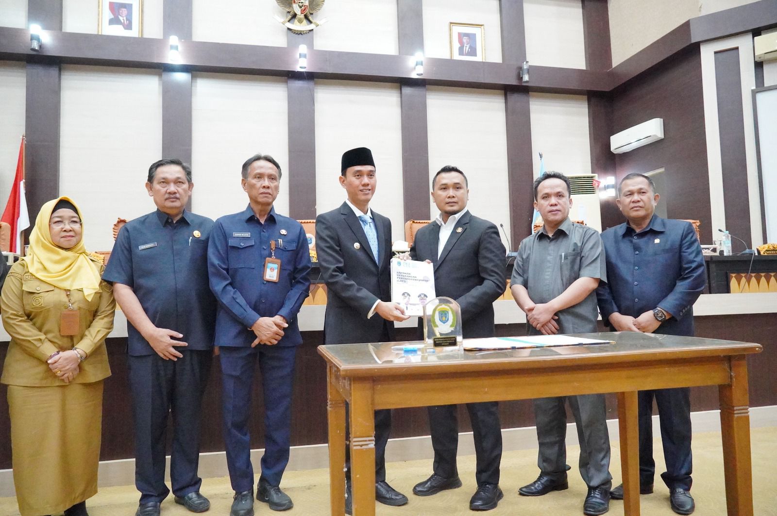 Paripurna Penyampaian LKPJ Bupati 2025, DPRD OKI Beri Sejumlah Catatan