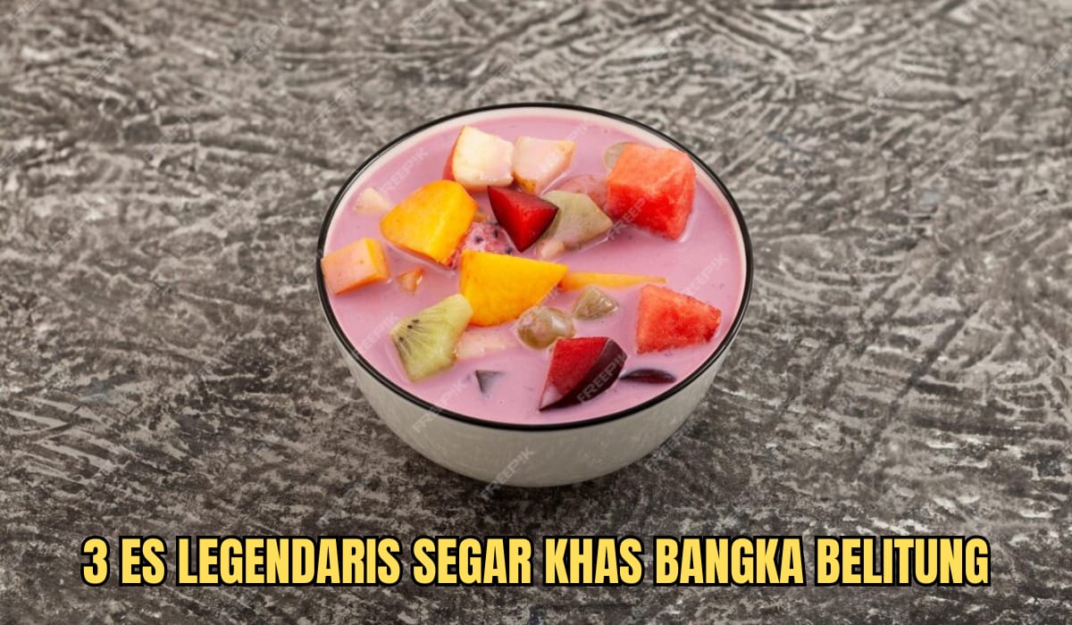 Segarnya, Inilah 3 Es Kuliner Legendaris Khas Bangka Belitung, Sekali Seruput Bikin Ketagihan