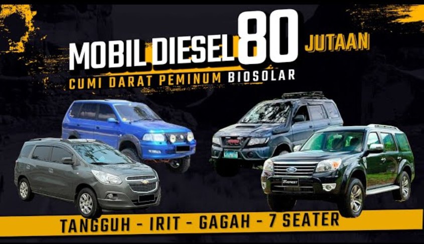 Mobil Bekas Bermesin Diesel Seharga 80 Jutaan dan Irit Bahan Bakar, Bikin Kamu Gak Nyesal!