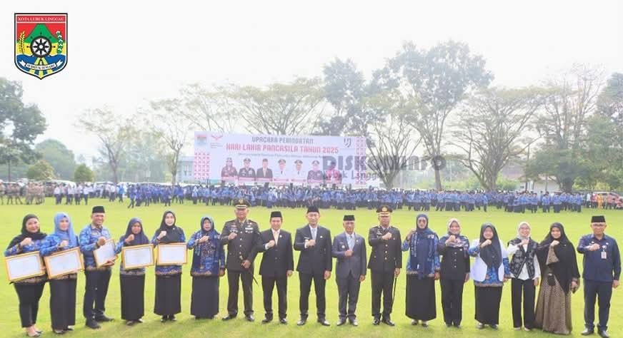 Wali Kota Lubuk Linggau H Rachmat Hidayat Jadi Irup Pada Peringatan Harlah Pancasila