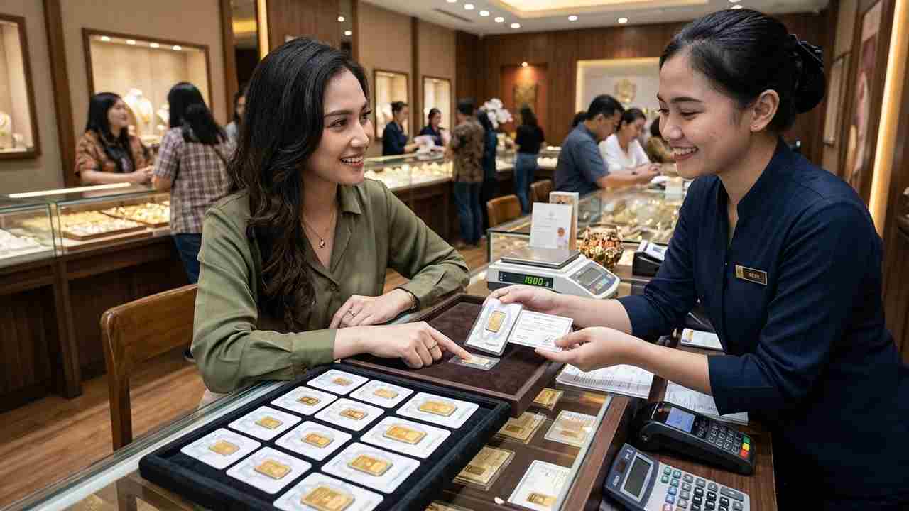 Update Harga Emas Pegadaian Hari Ini: Antam 1 Gram Rp2,766 Juta, UBS Rp2,768 Juta