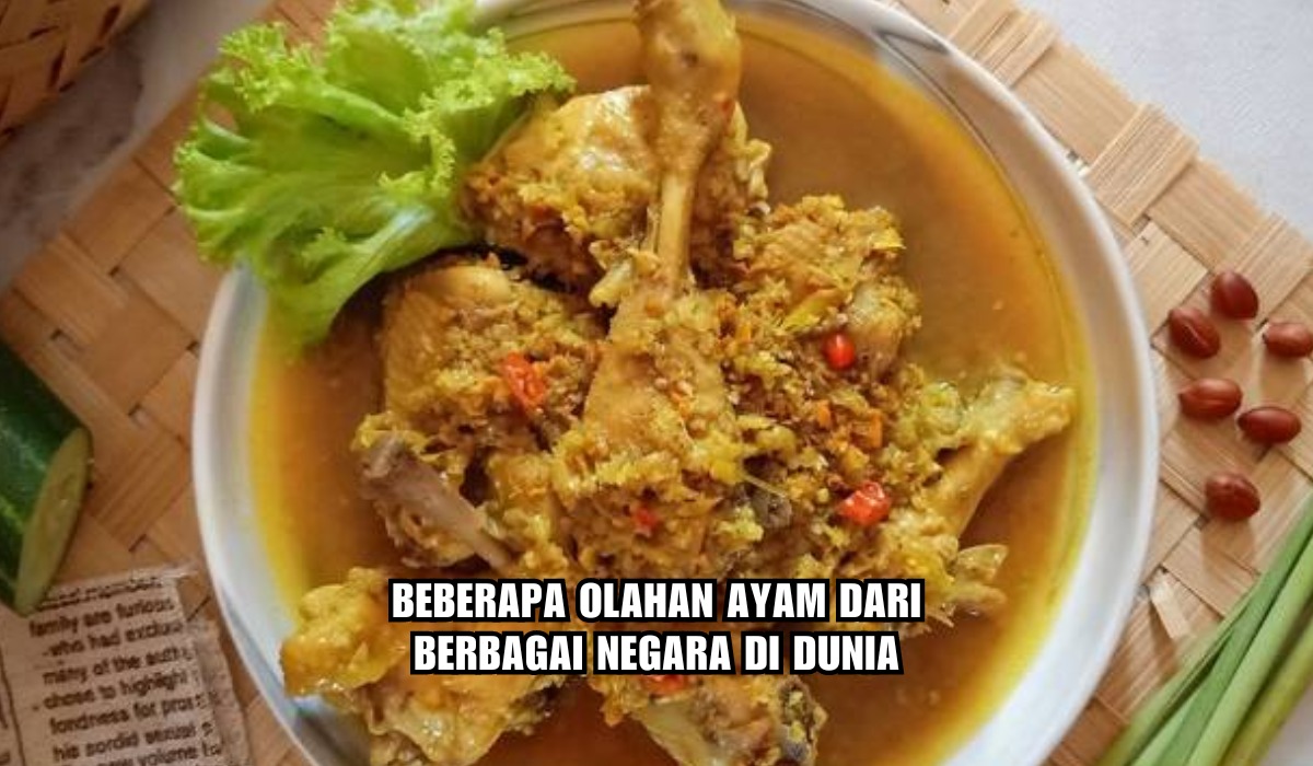 6 Olahan Ayam dari Berbagai Negara, Cocok Untuk Ide Makan Siang, Rasanya Lezat dan Menggiurkan