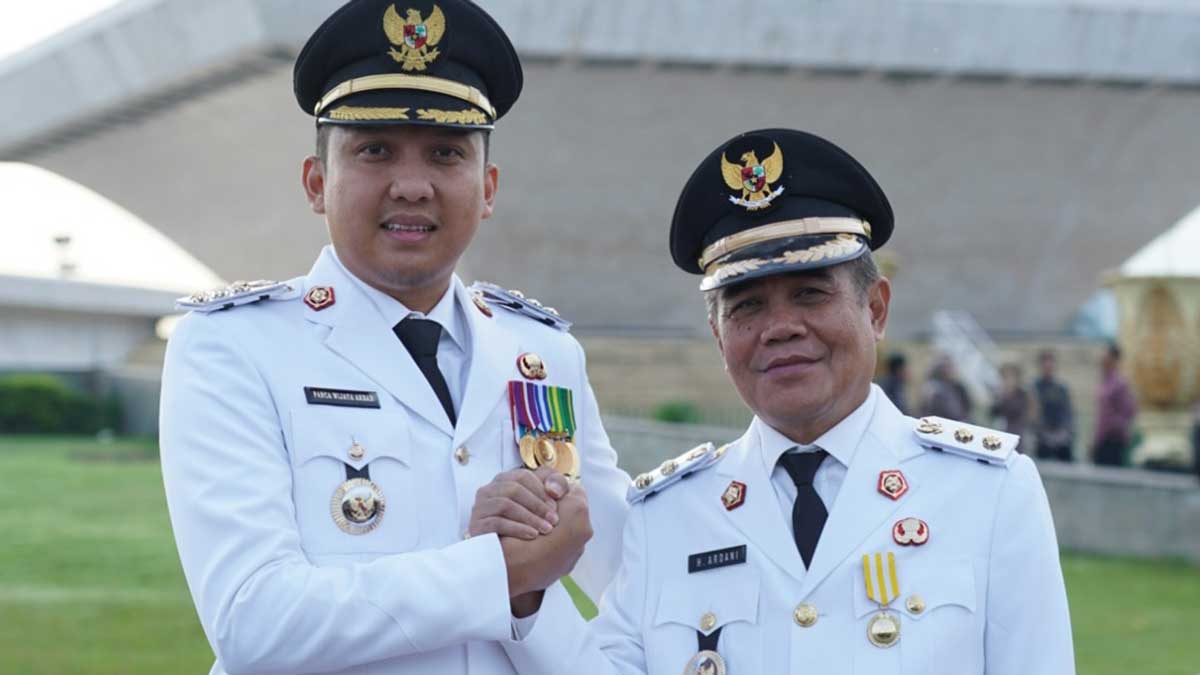 Bupati dan Wakil Bupati Ogan Ilir Dilantik Langsung Prabowo Subianto, Begini Ekspresi Panca